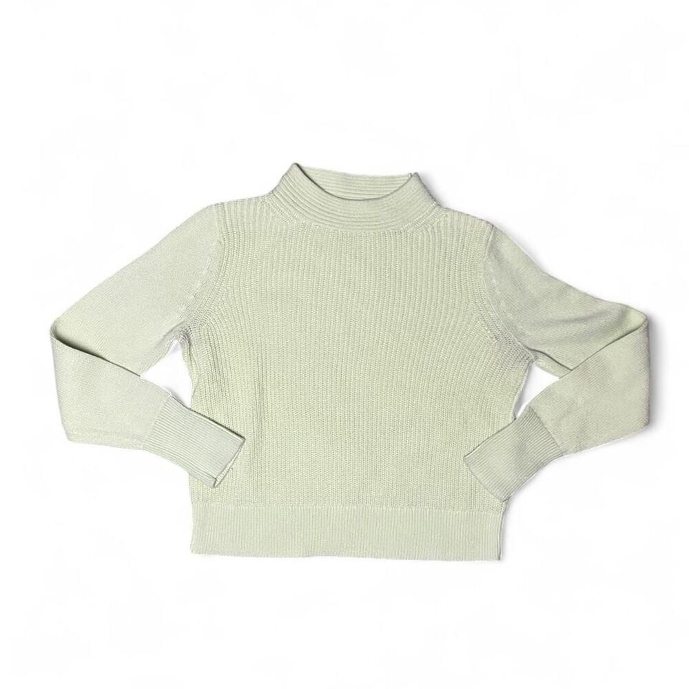 Banana Republic Women's Light Neon Green Jumper